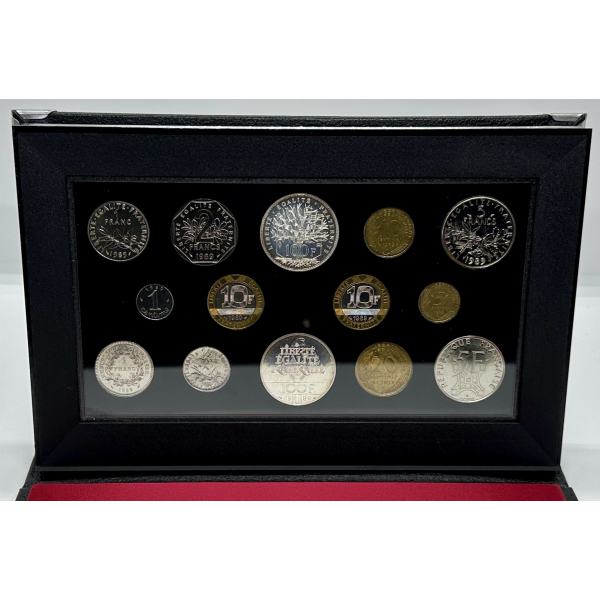 FRANCE - Coffret BE 1989 - La Monnaie...