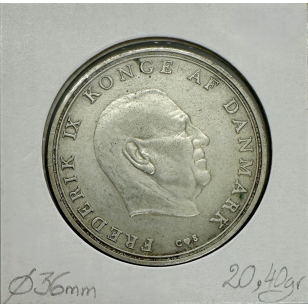 DANEMARK - 10 KRONER 1968 - Pièce de Monnaie en Argent //... 2