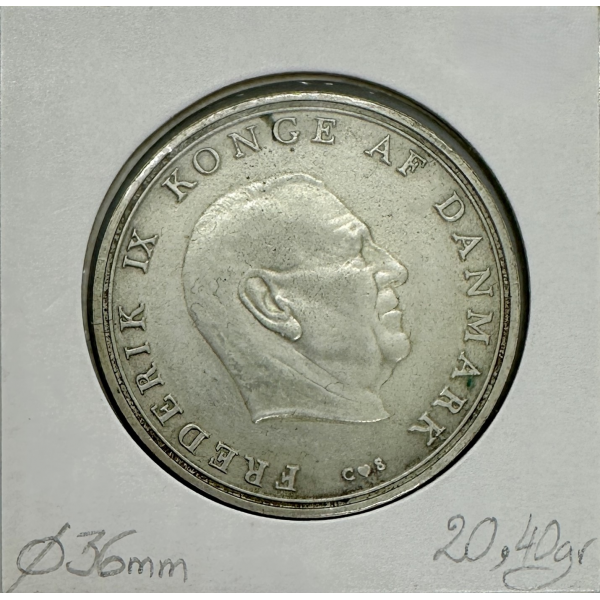 DANEMARK - 10 KRONER 1968 - Pièce de...
