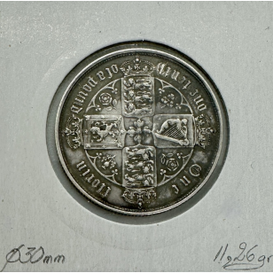 ROYAUME-UNI / GRANDE BRETAGNE (1 Florin 1853) Monnaie en... 2