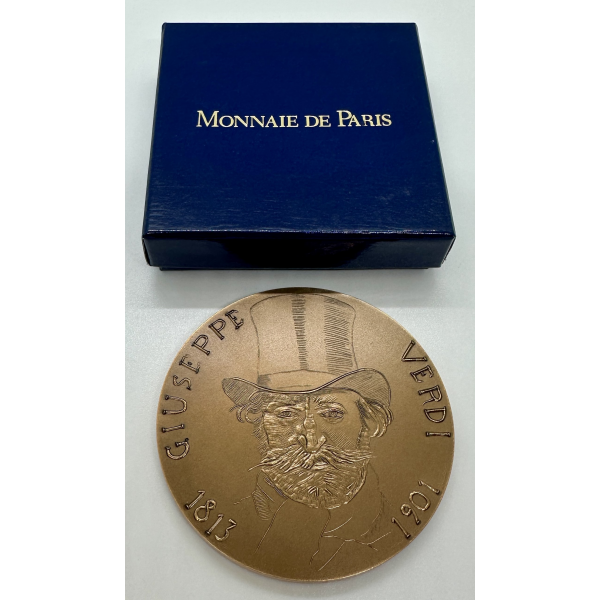 MEDAILLE FRANCAISE - GIUSEPPE VERDI...