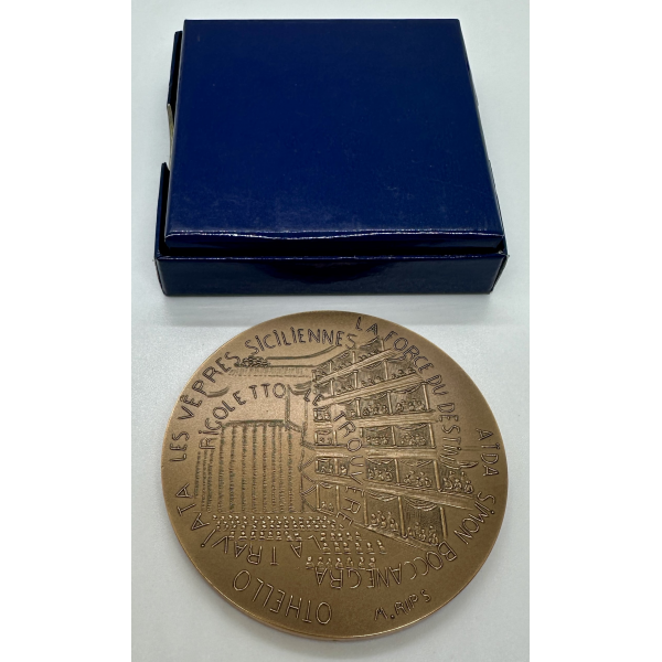 MEDAILLE FRANCAISE - GIUSEPPE VERDI...