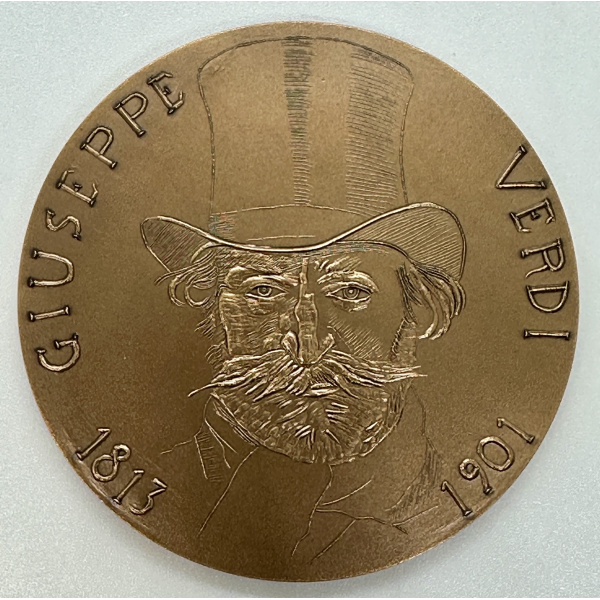 MEDAILLE FRANCAISE - GIUSEPPE VERDI...