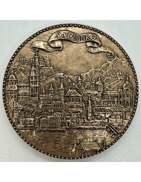 MEDAILLE FRANCAISE - WOLFGANG AMADEUS MOZART // LA MONNAIE DE PARIS