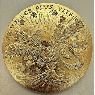 MEDAILLE FRANCAISE - VOEUX LES PLUS VIFS // LA MONNAIE DE... 2