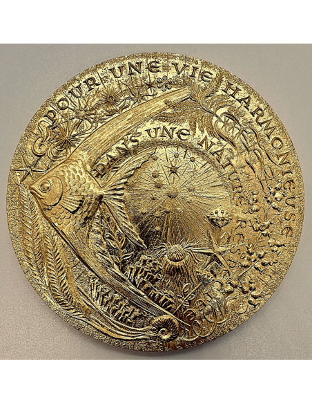 MEDAILLE FRANCAISE - VOEUX LES PLUS VIFS // LA MONNAIE DE PARIS // POISSON