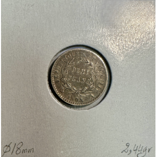 DEMI FRANC NAPOLEON EMPEREUR - 1807A - TETE DE NEGRE -... 2