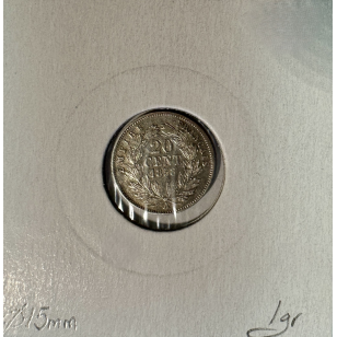20 CENTIMES NAPOLEON III - 1858A - Pièce de monnaie en... 2