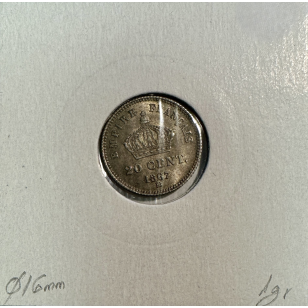 20 CENTIMES NAPOLEON III (1867BB) Pièce de monnaie en... 2