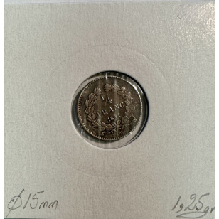 1/4 FRANC LOUIS-PHILIPPE 1er (1841W) Monnaie en Argent //... 2