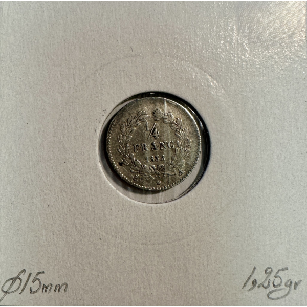 1/4 FRANC LOUIS-PHILIPPE 1er (1832A)...