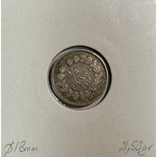 1/2 FRANC LOUIS-PHILIPPE 1er (1837A) Monnaie en Argent //... 2