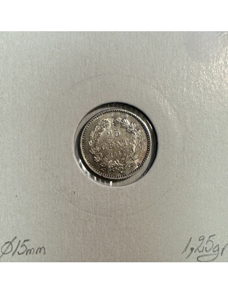 25 CENTIMES LOUIS-PHILIPPE 1er (1847A) Monnaie en Argent // Qualité : TTB