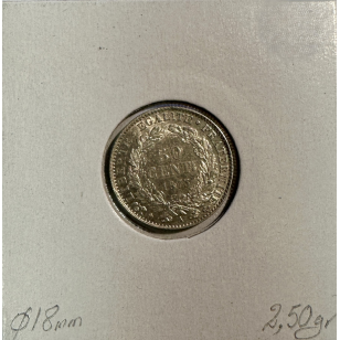 50 CENTIMES CERES - 1873A - Pièce de monnaie en Argent //... 2