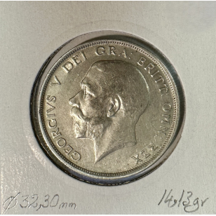 ROYAUME-UNI / GRANDE BRETAGNE (1/2 Crown 1915) Monnaie en... 2