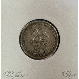 ROYAUME-UNI / GRANDE BRETAGNE - 1 Shilling 1826 - Monnaie... 2