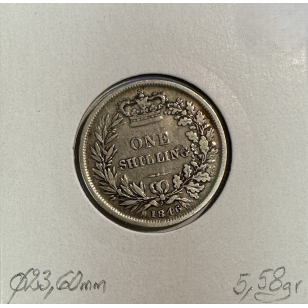 ROYAUME-UNI / GRANDE BRETAGNE - 1 Shilling 1846 - Monnaie... 2