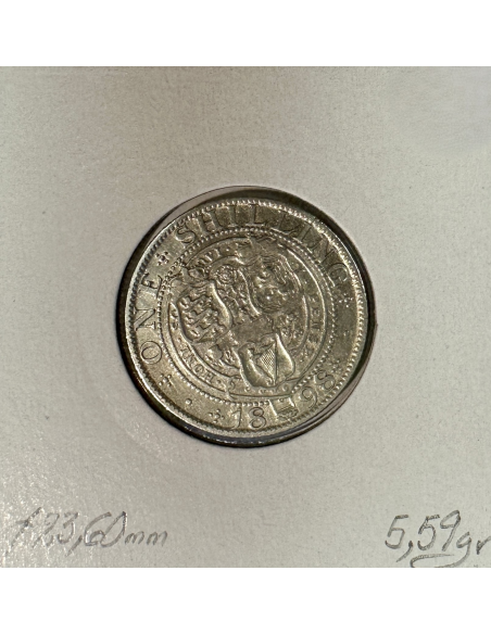 ROYAUME-UNI / GRANDE BRETAGNE - 1 Shilling 1898 - Monnaie en Argent // TTB