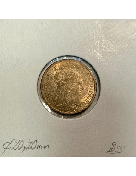 2 CENTIMES DANIEL-DUPUIS - 1900 - Pièce de monnaie en Bronze // SUP