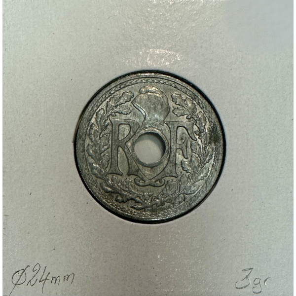 20 CENTIMES LINDAUER - 1945 B - Pièce...