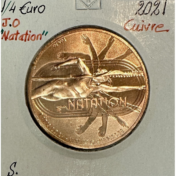 1/4 EURO DE LA FRANCE (2021) EN...