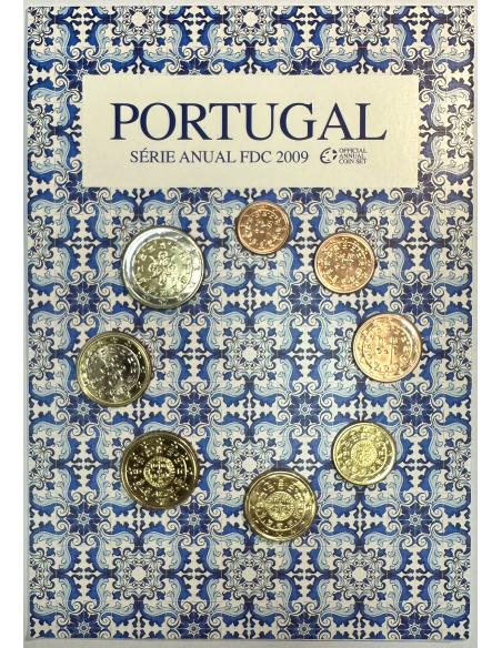 Portugal - Coffret Fleurs de Coins 2009 // Coffret BU