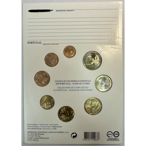 Portugal - Coffret Fleurs de Coins...