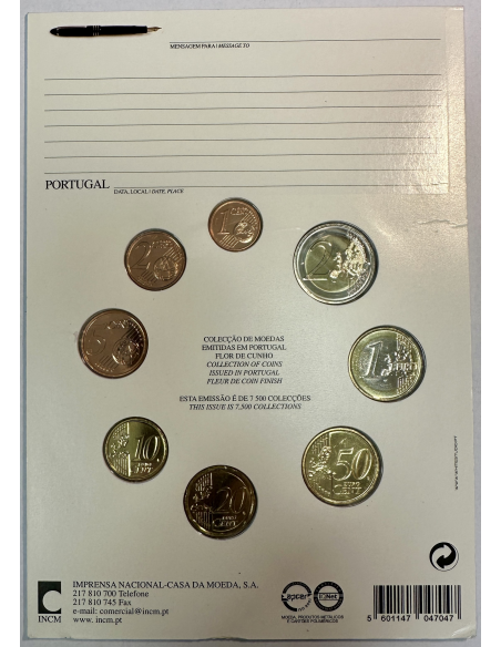 Portugal - Coffret Fleurs de Coins 2008 // Coffret BU