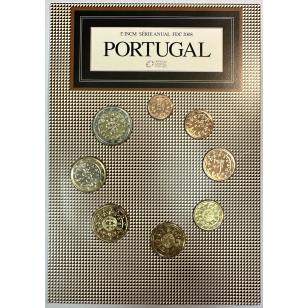 Portugal - Coffret Fleurs de Coins 2008 // Coffret BU