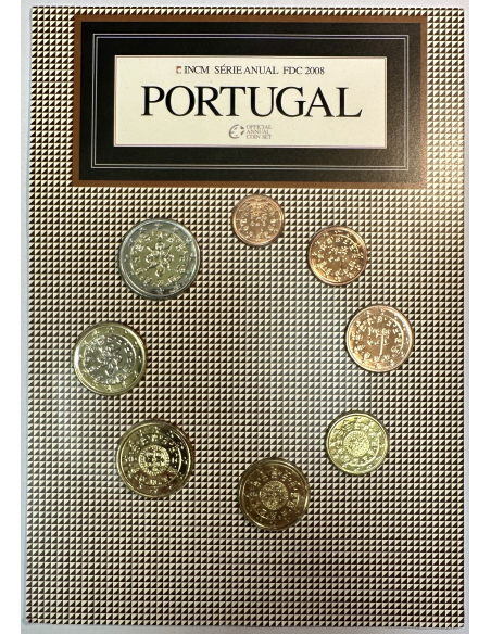 Portugal - Coffret Fleurs de Coins 2008 // Coffret BU