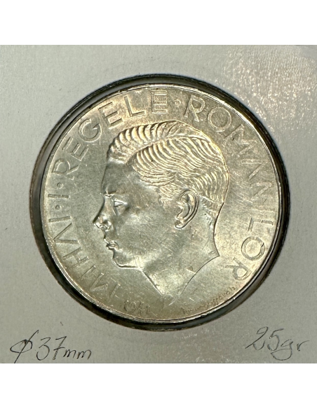 ROUMANIE - 500 LEI 1941 - Pièce de Monnaie en Argent // Qualité : TTB