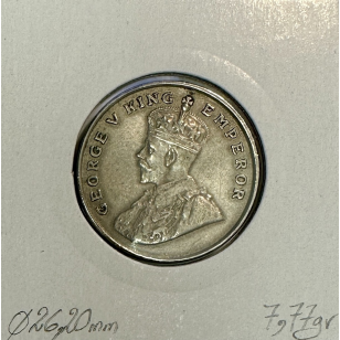 INDE BRITANNIQUE - 8 ANNAS 1920 - Monnaie en Argent //... 2