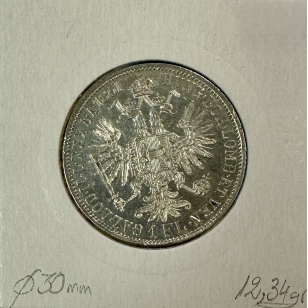 AUTRICHE - 1 FLORIN 1861 A - Pièce de Monnaie en Argent... 2