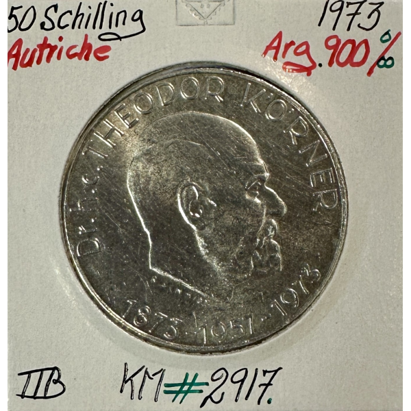 AUTRICHE - 50 SCHILLING 1973 - Pièce...