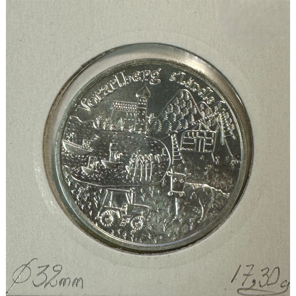 AUTRICHE - 10 EURO EN ARGENT (2013)...