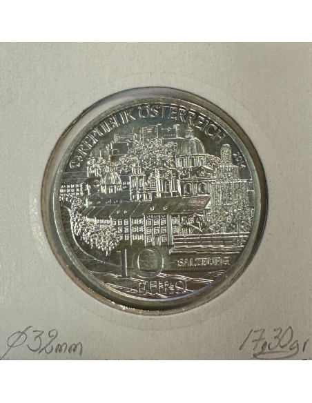 AUTRICHE - 10 EURO EN ARGENT (2014) // Qualité : SUP