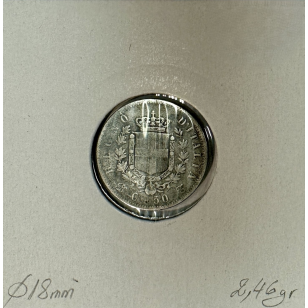 ITALIE - 50 CENTESIMI 1862T BN - Pièce de Monnaie en... 2
