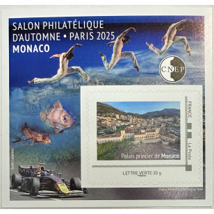 BLOC CNEP - Salon Philatélique d'Automne Paris 2025 - Monaco