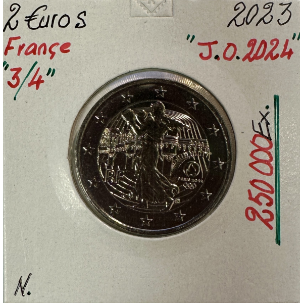 2 EURO 2023 FRANCE  (3/4) JEUX...