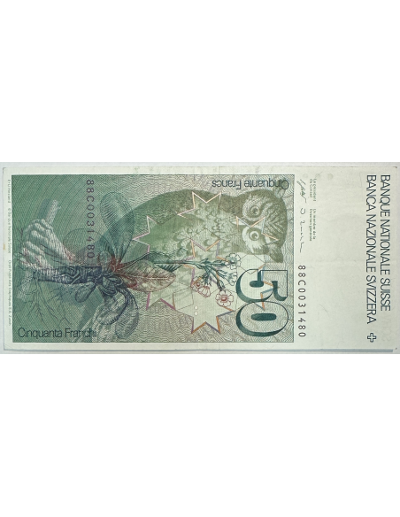 SUISSE - 50 FRANCS (Non Daté) - Billet de banque (TTB)