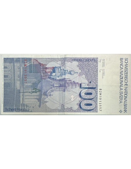 SUISSE - 100 FRANCS (Non Daté) - Billet de banque (TTB)