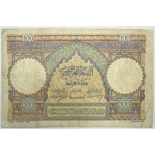 MAROC - 100 FRANCS (19.4.1951) - Billet de banque //... 2