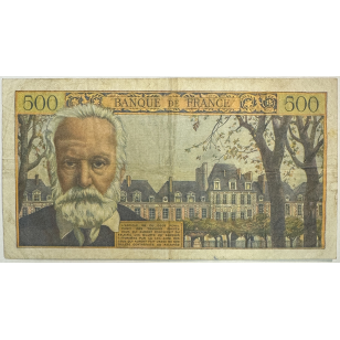 500 FRANCS VICTOR HUGO - 2.9.1954 - Billet de banque... 2
