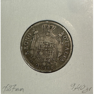ITALIE - 2 LIRE 1809 M - NAPOLEON - Pièce de Monnaie en... 2