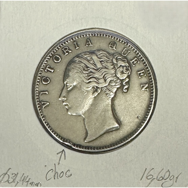 INDE BRITANNIQUE - 1 ROUPIE 1840 -...