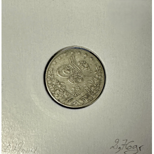 EGYPTE - 2 QIRSH (AH 1293/24) 1898 - Pièce de Monnaie en... 2