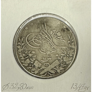 EGYPTE - 10 PIASTRES 1913 (AH 1327) Pièce de Monnaie en... 2