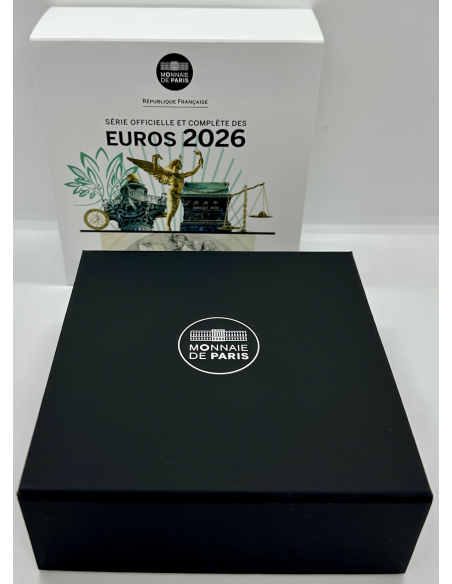 France - Coffret Belle Epreuve 2026 - Série des 8 pièces françaises en Euro (BE)
