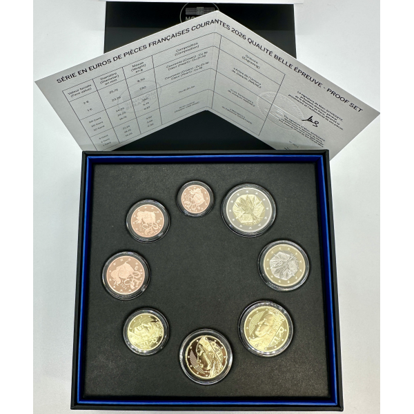 France - Coffret Belle Epreuve 2026 -...
