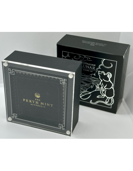 AUSTRALIE - 1 DOLLAR 2020 (1 OZ SILVER PROOF COIN AUSTR. LUNAR) SERIES III